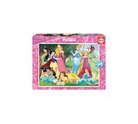 Educa - Puzzle de 500 Piezas para Adultos Princesas Disney. Incluye Pegamento