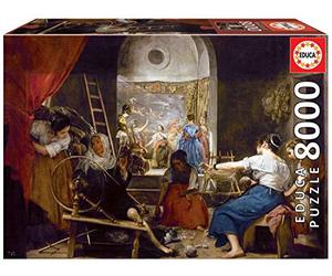 Educa - Puzzle de 8000 Piezas para Adultos | Las Hilanderas, Velázquez. Incluye Servicio de Pieza perdida. A Partir de 14 años (18584)