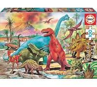 Educa - Puzzle Dinosaurios 100 Piezas | Puzzle Infantil a Partir de 6 Años | Rompecabezas Educativo (13179)