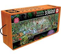 Educa - Puzzle Gigante XXL para Adultos 33600 Piezas | Vida Salvaje. Medidas 570 x 157 cm. Incluye Servicio de Pieza perdida. A Partir de 14 años (16066)
