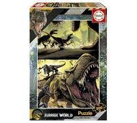 Educa - Puzzle Infantil 200 Piezas Jurassic World Universal | Rompecabezas Dinosaurios con Piezas Grandes para niños | A Partir de 6 años (20516)