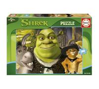 Educa - Puzzle Infantil 200 Piezas Shrek Licencia Universal | Rompecabezas Colorido con Grandes Piezas seguras para niños | A Partir de 6 años (20519)