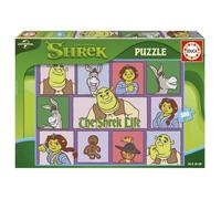 Educa - Puzzle Infantil 300 Piezas Shrek Universal | Rompecabezas con Grandes Piezas Resistentes para niños pequeños | A Partir de 8 años (20518)