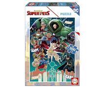 Educa - Puzzle infantil compuesto por 300 grandes piezas | DC League of Super-Pets | Puzzle Compuesto por 300 Grandes Piezas, Medida aproximada una Vez montado: 40 x 28 cm | A partir de 8 años (19486)