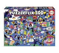 Educa - Puzzle Infantil de 500 Piezas | Puzzleflix | Medidas: 48 x 34 cm | A Partir de 11 años (20551)