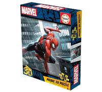 Educa - Puzzle lenticular 3D Spider-Man de 300 Piezas | Espectacular Efecto Marvel Que Cobra Vida sin Necesidad de Gafas | +8 años (20820)