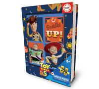 Educa - Puzzle lenticular 3D Toy Story 5 de 300 Piezas | Woody y Buzz Cobran Vida en Preciosa Caja metálica de colección | +8 años (20828)