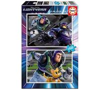 Educa - Puzzle Lightyear, Set de 2 Puzzles con 48 Piezas Cada uno compuestos por Grandes Piezas, óptimamente acabadas para Que Sea Sencilla su manipulación (19315)