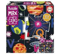 Educa - Puzzle MAX Infantil con una Imagen educativa | Alphabet Space | 28 Grandes Piezas, fáciles de manipular y Encajar | A Partir de 3 4 5 años (20493)
