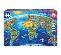 Educa Puzzle Símbolos del Mundo en Miniatura 1000pzs - LatestBuy