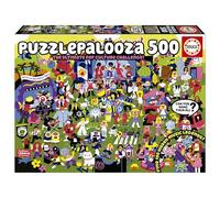 Educa - Puzzlepalooza | Puzzle Infantil de 500 Piezas | Incluye Pegamento Fix Puzzle | Medidas: 48 x 34 cm | A Partir de 11 años (20550)