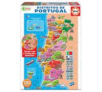 Puzle Junior Distritos Portugal 150