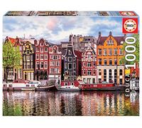 Educa - Rompecabezas de 1000 Piezas para Adultos | Ciudad de Ámsterdam. Incluye Pegamento Fix Rompecabezas. A Partir de 14 años (18458)