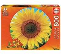 Educa - Round Girasol. Puzzle Redondo de 800 Piezas (19034)