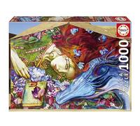 Educa - Sant Jordi, Lily Brick | Puzzle de 1000 Piezas para Adultos. Medidas: 68 x 48 cm. Incluye Cola Fix Puzzle. A Partir de 14 años (19926)