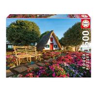 Educa - Santana, Madeira | Puzzle de 1500 Piezas para Adultos. Medidas: 85 x 60 cm. Incluye Cola Fix Puzzle. A Partir de 14 años (19938)
