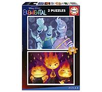 Educa - Set de 2 Puzzles Infantiles con 48 Piezas con imágenes de Elemental | Medidas: 28 x 20 cm. Recomendados a Partir de 4 años (19733)