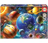 Educa - Puzzle de 500 Piezas para Adultos | Sistema Solar | Recomendado A Partir de 11 años (18449)