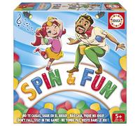 Educa - Spin & Fun | Un emocionante Juego Que Pone a Prueba la Agilidad y el Sentido de la diversión. Juego de 2 a 4 Jugadores y para Edades a Partir de 5 años (20170)