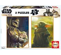 Educa - Star Wars, The Mandalorian, 2 Puzzles Infantiles de 100 Piezas, a Partir de 6 años, Multicolor (18872)