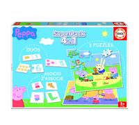 Educa superpack peppa pig puzzle rompecabezas 25 pieza(s) dibujos
