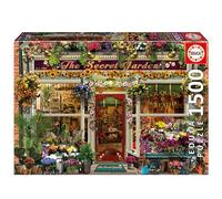 Educa - The Secret Garden | Puzzle de 1500 Piezas para Adultos. Medidas: 85 x 60 cm. Incluye Cola Fix Puzzle. A Partir de 14 años (19940)