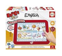 Educa - Touch Junior Aprendo Inglés - Juego Educativo Electrónico para Niños 4+ | Aprende Inglés Jugando con Base Interactiva, Voz y Sonido (15438)