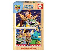Educa - Toy Story 4, 2 Puzzles Infantiles de Madera ecológica de 25 Piezas, a Partir de 3 años (18083)