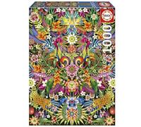 Educa - Tucanes, Catalina Estrada | Puzzle de 1000 Piezas para Adultos. Medidas: 48 x 68 cm. Incluye Cola Fix Puzzle. A Partir de 14 años (19934)