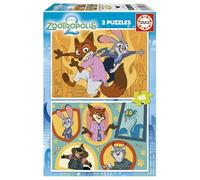 Educa - Zootrópolis 2 | Set de 2 Puzzles Infantiles con 48 Piezas | Recomendados a Partir de 4 5 6 años (20463)