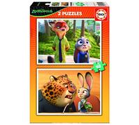 Educa - Zootrópolis Puzzle, Color, 2 x 48 Piezas Borrás 16811