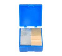 Educación de ciencias naturales Cubo de densidad de bloques de densidad de gravedad física de bloques experimento elementos metálicos dados de hierro juego de experimentación física