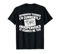 Educación - Escuela Maestro Pedagogía Profesor De Geografía Camiseta
