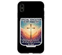 Educación Especial Cristiana Es Mi Ministerio Maestro Educador Carcasa para iPhone XS MAX