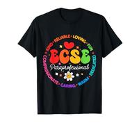 Educación Especial para la Primera Infancia SPED ECSE Paraprofesional Camiseta