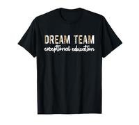 Educación excepcional Dream Team SPED Ese Profesor Autismo Camiseta