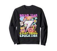 Educación excepcional Dream Team SPED Ese Profesor Autismo Sudadera