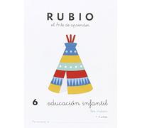 Educación Infantil 6 RUBIO. Los indios. 9788415971863 | +4 años