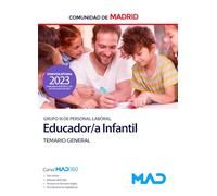 Educador/a Infantil Grupo III de la Comunidad de Madrid. Temario general