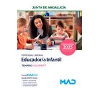Educador/a Infantil (personal Laboral) De La Junta De Andalucia Temari