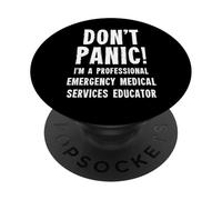 Educador de Servicios médicos de Emergencia PopSockets PopGrip Adhesivo