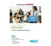 Educador (Grupo III) De La Comunidad De Madrid. Test Del Temario Específico