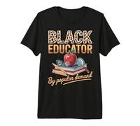 Educador Negro por Demanda Popular Divertido Mes de la Historia Negra Camiseta Premium