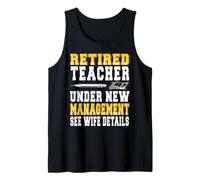 Educador Retirado bajo Control de su Esposa Camiseta sin Mangas