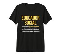 Educador Social Definición | Regalo Educador Social Camiseta Premium