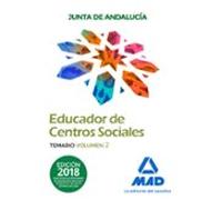 Educadores de Centros Sociales. Personal Laboral de la Junta de Andalucía. Temario Volumen 2