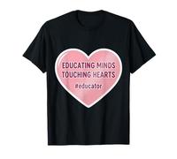 Educando Mentes Tocando Corazones Escuela Profesor Educador Camiseta