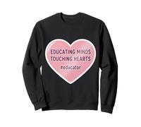 Educando Mentes Tocando Corazones Escuela Profesor Educador Sudadera