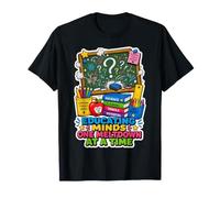 Educando Mentes Una Fusión A La Vez Divertido Profesor Camiseta