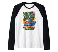 Educando Mentes Una Fusión A La Vez Divertido Profesor Camiseta Manga Raglan